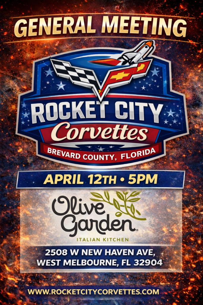 Rocket City Corvettes - General Meeting