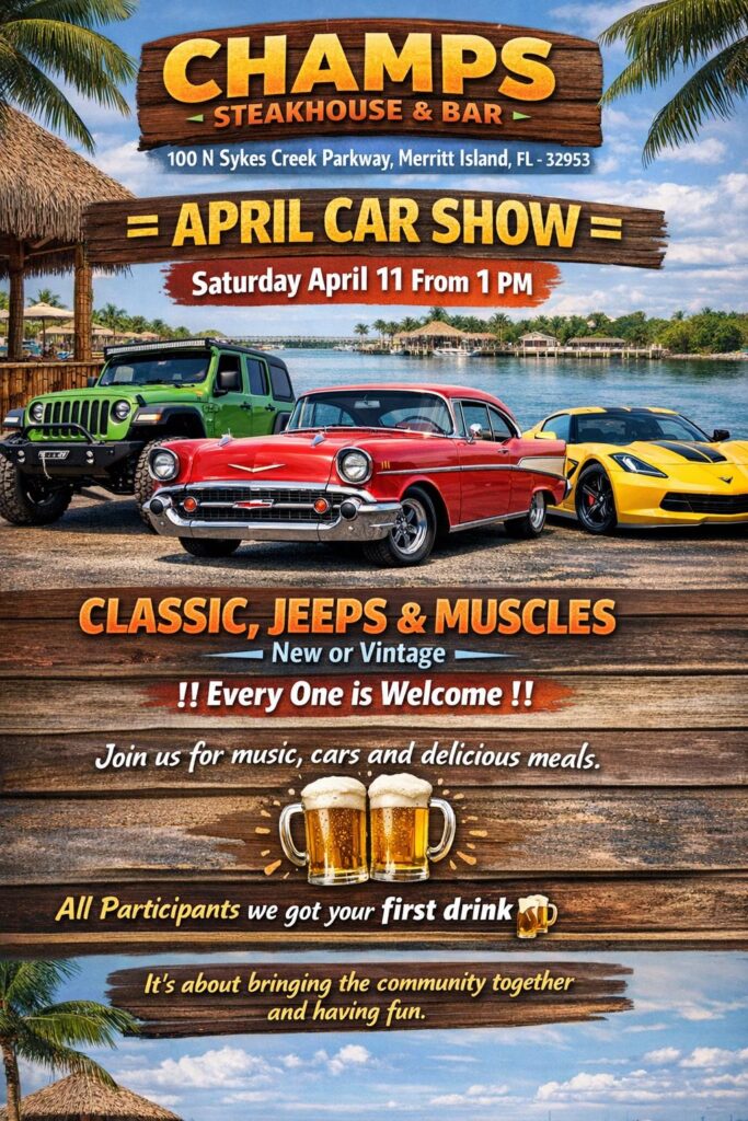 Champs Steakhouse Car Show