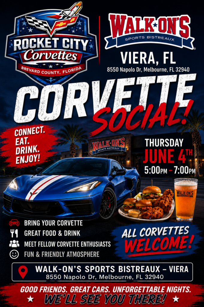 Rocket City Corvettes Social