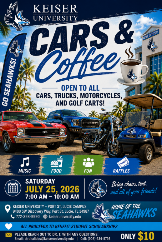 Cars and Coffee - Keiser University