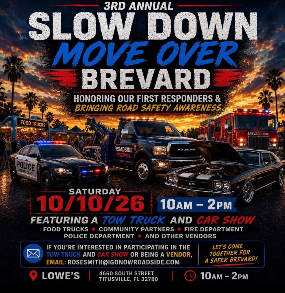 3rd Annual Slow Down Move Over Brevard Car Show